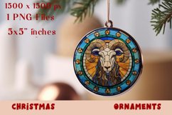 Chinese New Year, Mosaic Sheep Stained glass transparent Product Image 1