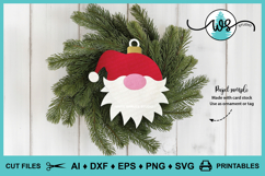 Christmas Ornament Gift Tag SVG Bundle Product Image 12