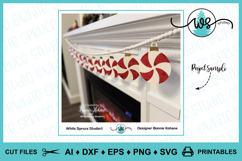 Christmas Ornament Gift Tag SVG Bundle Product Image 13