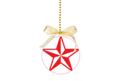 christmas ornament laser cut files SVG PNG PDF DXF EPS for laser cutting machine