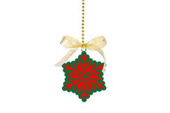 christmas ornament laser cut files SVG PNG PDF DXF EPS for laser cutting machine