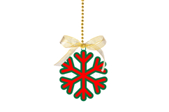 christmas ornament laser cut files SVG PNG PDF DXF EPS for laser cutting machine