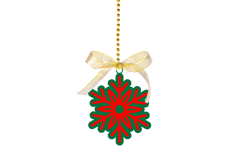christmas ornament laser cut files SVG PNG PDF DXF EPS for laser cutting machine