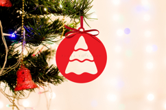 christmas ornament laser cut files SVG PNG PDF DXF EPS for laser cutting machine