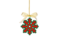 christmas ornament laser cut files SVG PNG PDF DXF EPS for laser cutting machine