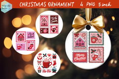 Christmas Ornaments Sublimation Product Image 1