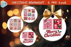 Christmas Ornaments Sublimation Product Image 1