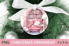 Round Christmas Ornament PNG | Christmas Cozy Home PNG | Pin Product Image 1