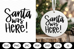 Christmas Ornaments SVG Bundle, christmas round illustration Product Image 6