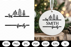 Christmas Ornaments SVG Bundle, christmas round illustration Product Image 11