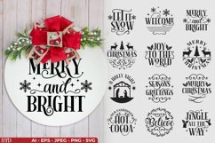 Christmas Ornament SVG Bundle | Christmas SVG Product Image 2