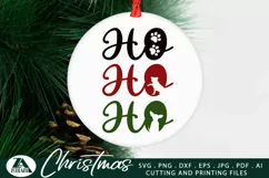 Christmas Ornament For Dog Lover SVG Dog Paws SVG Cut Files Product Image 2