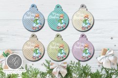 Christmas Ornament Tags | Snowman Print and Cut Bundle Product Image 4