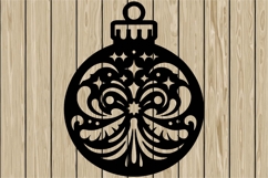 113 Christmas Elements Silhouette Stencil Mega Bundle SVG Product Image 29