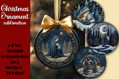 Christmas Ornament | Bible Christmas scene Product Image 1