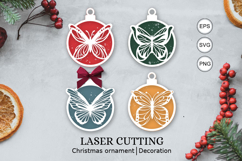 Bundle laser Cut Christmas SVG / Bundle christmas ornaments Product Image 3