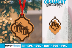 Christmas Ornaments Arabesque lasercut Product Image 1