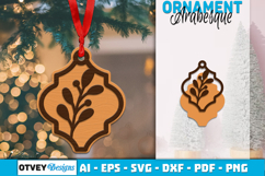 Christmas Ornaments Arabesque lasercut Product Image 1