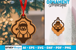 Christmas Ornaments Arabesque lasercut Product Image 1