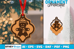 Christmas Ornaments Arabesque lasercut Product Image 1