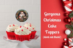 Santa Round Christmas Ornaments Bundle / PNG / 300 DPI Product Image 9