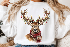 Christmas Ornaments Deer PNG Product Image 3