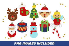 Christmas ornaments 3D SVG Product Image 4
