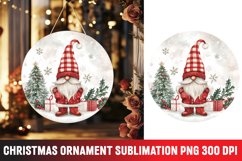 #Christmas Ornaments Round Sign PNG, Christmas Round Sign PNG