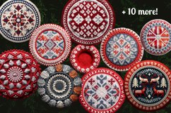 3D Christmas Ornaments Sublimation Bundle / Christmas PNG Product Image 9