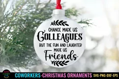 CHRISTMAS ORNAMENTS SVG I CHRISTMAS ORNAMENTS COWORKERS SVG I COWORKERS CHRISTMAS GIFTS SVG