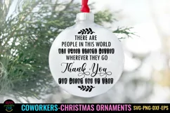 CHRISTMAS ORNAMENTS SVG I CHRISTMAS ORNAMENTS COWORKERS SVG I COWORKERS CHRISTMAS GIFTS SVG
