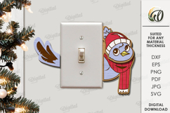 Christmas Outlet Decor Laser Cut. Light Switch Decor Product Image 1