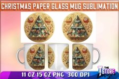 Christmas Paper Mug Sublimation|Coffee 11 Oz|Winter Mug 15 1 Product Image 3