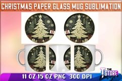Christmas Paper Mug Sublimation|Coffee 11 Oz|Winter Mug 15 1 Product Image 4