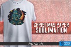 Christmas Paper Sublimation Design |Christmas Paper Design Product Image 7