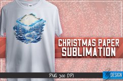Christmas Paper Sublimation Design |Christmas Paper Design Product Image 1