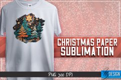 Christmas Paper Sublimation Design |Christmas Paper Design Product Image 11