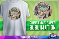 Christmas Paper Sublimation|Paper Quilling Sublimation PNG Product Image 15