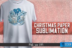 Christmas Paper Sublimation Design |Christmas Paper Design Product Image 12