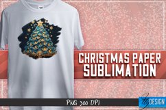 Christmas Paper Sublimation Design |Christmas Paper Design Product Image 13