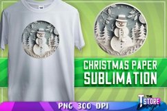 Christmas Paper Sublimation|Paper Quilling Sublimation PNG Product Image 17