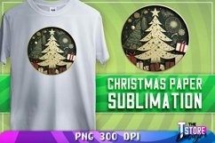 Christmas Paper Sublimation|Paper Quilling Sublimation PNG Product Image 8