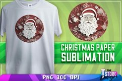 Christmas Paper Sublimation|Paper Quilling Sublimation PNG Product Image 10
