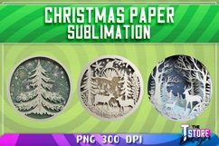 Christmas Paper Sublimation|Paper Quilling Sublimation PNG Product Image 4