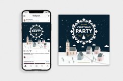 Christmas Party Blue - Flyer, Poster &amp; Instagram AS Product Image 3