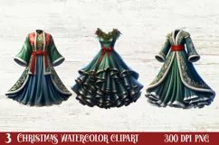 Christmas Party Clipart Sublimation, Christmas PNG Product Image 1