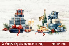 Christmas Party Clipart Sublimation, Christmas PNG Product Image 1