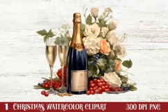 Christmas Party Clipart Sublimation, Christmas PNG Product Image 1