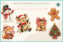 Christmas Party Invitation Website Canva Template RSVP Product Image 11