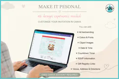 Christmas Party Invitation Website Canva Template RSVP Product Image 3